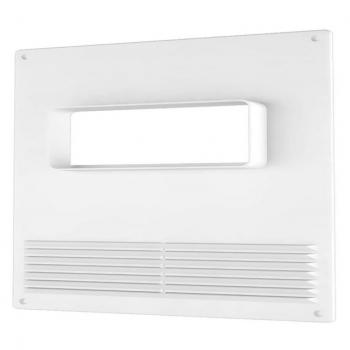 511ПТГР Площадка торцевая с решеткой Гориз.пластик 180х250 фланец 55х110