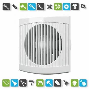 ЭРА Вентилятор вытяжной 125 COMFORT 5, 180м3/ч